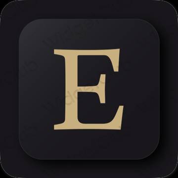 ესთეტიკური Etsy აპლიკაციის ხატები