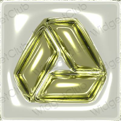 Ikon apl Google Drive Estetik