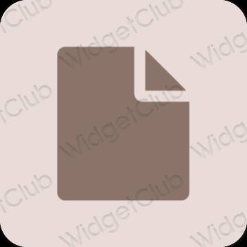 Aesthetic Google app icons