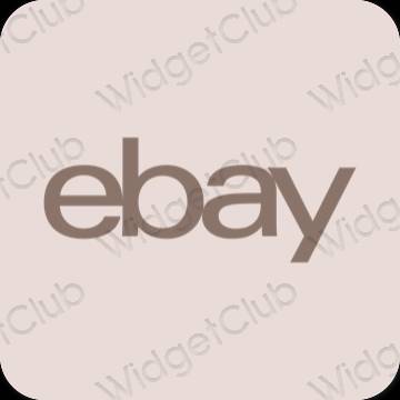រូបតំណាងកម្មវិធី eBay សោភ័ណភាព
