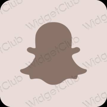 Aesthetic snapchat app icons