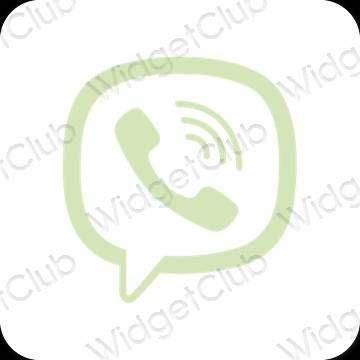 Estética Viber iconos de aplicaciones