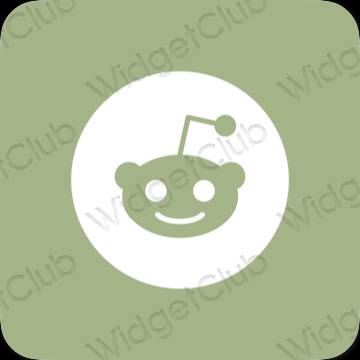 Estetické ikony aplikací Reddit
