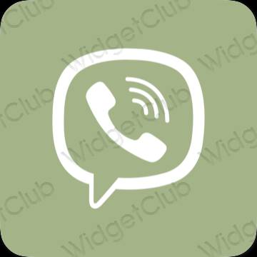 Ikon apl Viber Estetik