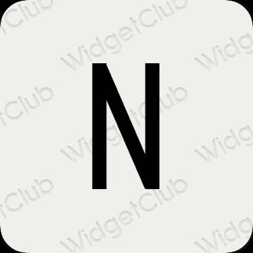 ესთეტიკური Netflix აპლიკაციის ხატები