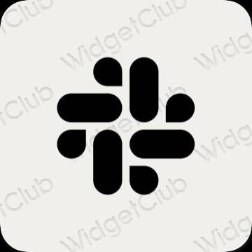 ესთეტიკური Slack აპლიკაციის ხატები