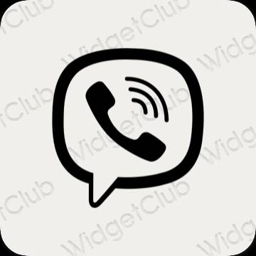 Ikon apl Viber Estetik