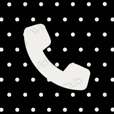 ესთეტიკური Phone აპლიკაციის ხატები