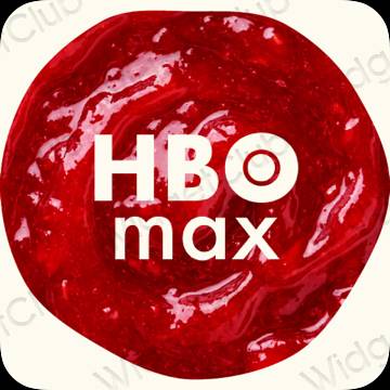 ესთეტიკური HBO MAX აპლიკაციის ხატები