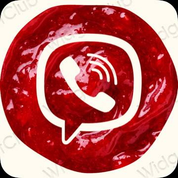 Ikon apl Viber Estetik
