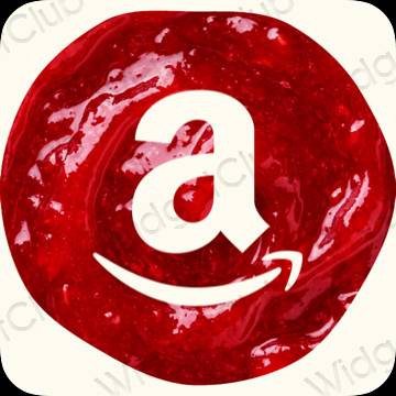 ესთეტიკური Amazon აპლიკაციის ხატები