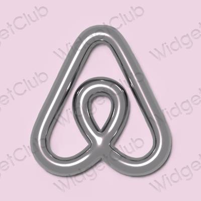 Aesthetic Airbnb app icons