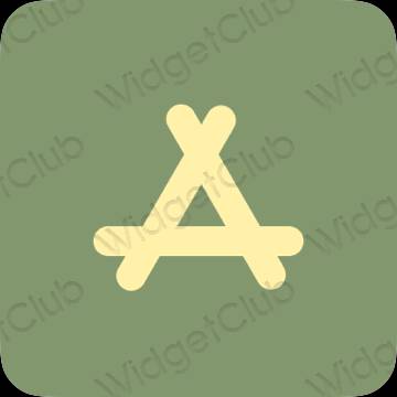 ესთეტიკური AppStore აპლიკაციის ხატები