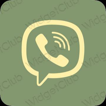 Ikon apl Viber Estetik