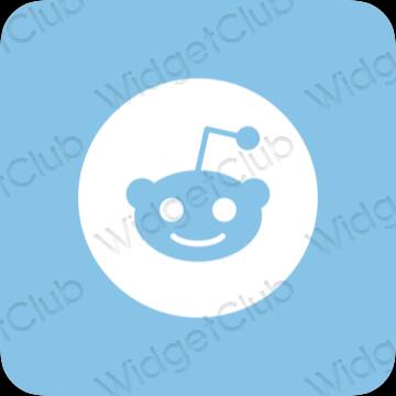 ესთეტიკური Reddit აპლიკაციის ხატები