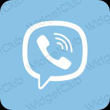 Ikon apl Viber Estetik