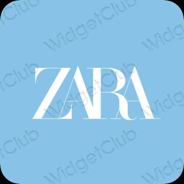 ესთეტიკური ZARA აპლიკაციის ხატები