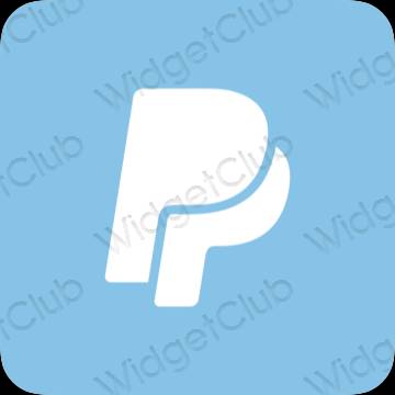 Ikon apl Paypal Estetik