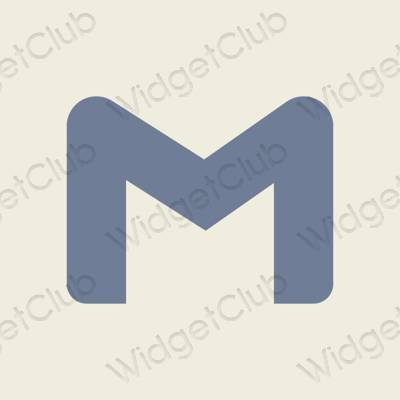 Esztétikus Gmail alkalmazásikonok