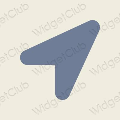ესთეტიკური Yahoo! აპლიკაციის ხატები