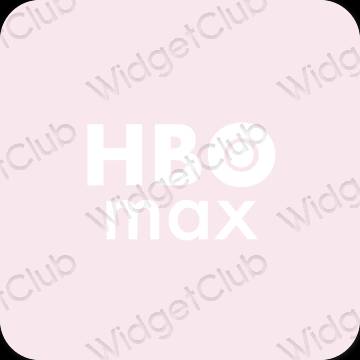 Icônes d'application HBO MAX esthétiques