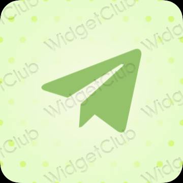 ესთეტიკური Telegram აპლიკაციის ხატები