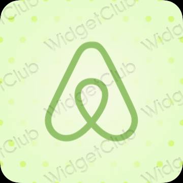 Estetyczne Airbnb ikony aplikacji