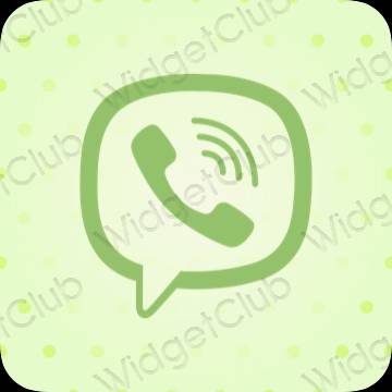 Ikon apl Viber Estetik