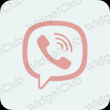 Ikon apl Viber Estetik