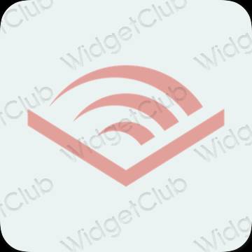 Ikon apl Audible Estetik