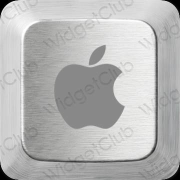 ესთეტიკური Apple Store აპლიკაციის ხატები