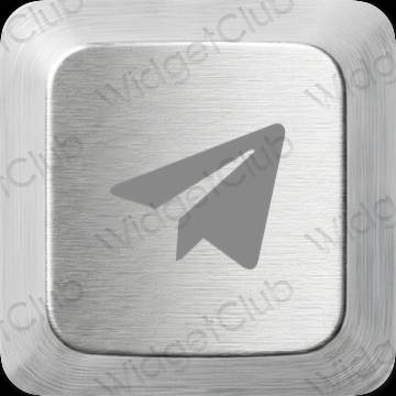 ესთეტიკური Telegram აპლიკაციის ხატები