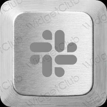 ესთეტიკური Slack აპლიკაციის ხატები