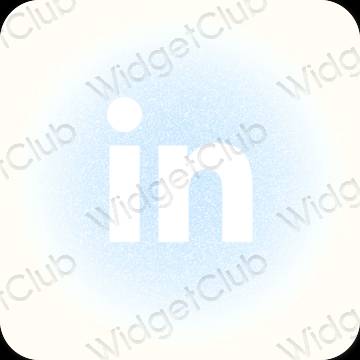 Aesthetic Linkedin app icons