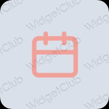 Aesthetic Calendar app icons