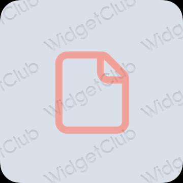 نمادهای برنامه زیباشناسی Files