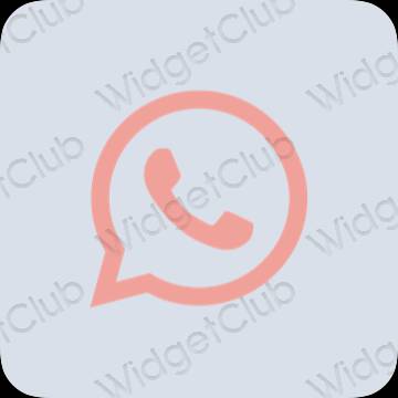ไอคอนแอพ Aesthetic WhatsApp