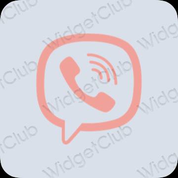 Ikon apl Viber Estetik