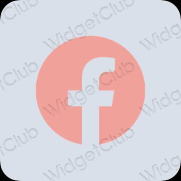 Pictograme pentru aplicații Facebook estetice