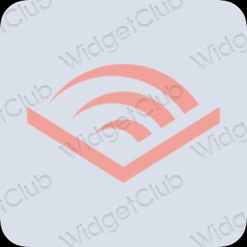 Ikon apl Audible Estetik
