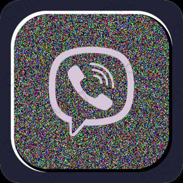 Aesthetic Viber app icons