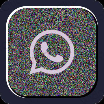 Aesthetic WhatsApp app icons