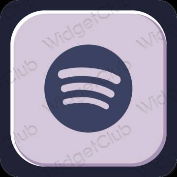 Aesthetic Spotify app icons