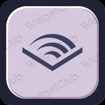 Aesthetic Audible app icons