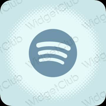 ესთეტიკური Spotify აპლიკაციის ხატები