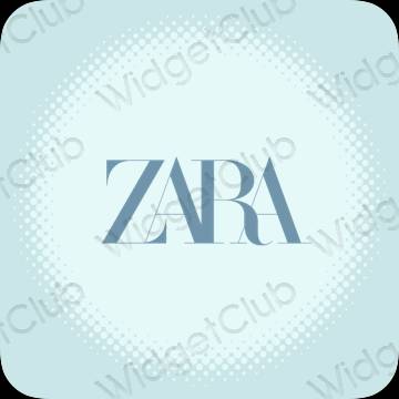 ესთეტიკური ZARA აპლიკაციის ხატები