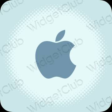 ესთეტიკური Apple Store აპლიკაციის ხატები