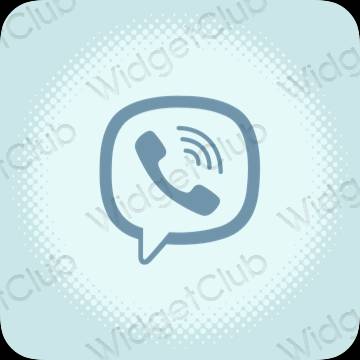 Ikon apl Viber Estetik