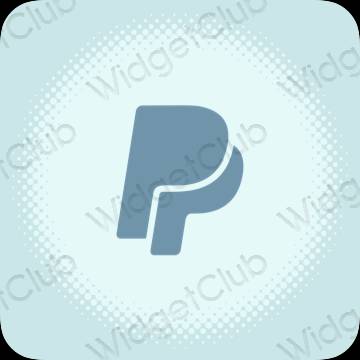 Ikon apl Paypal Estetik