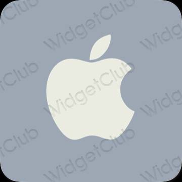 ესთეტიკური Apple Store აპლიკაციის ხატები